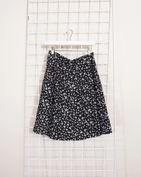 1990s Pleated Floral skirt