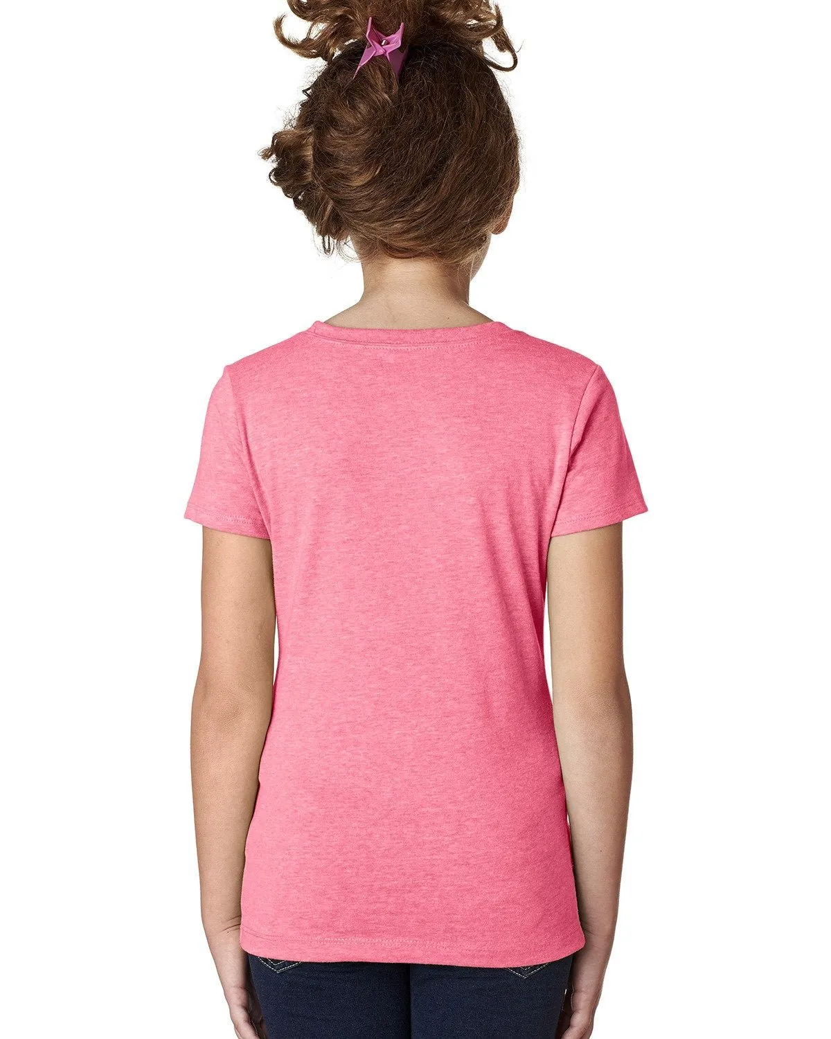 3712-Next Level Apparel-NEON HTHR PINK