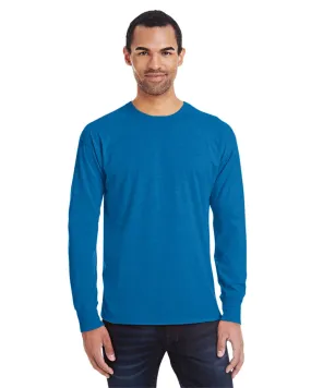 42L0-Hanes-NEON BL HEATHER