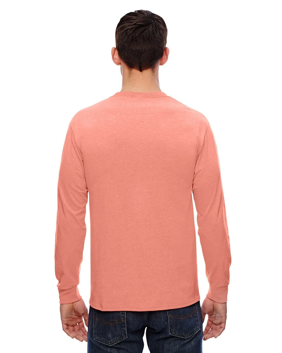 4930-Fruit of the Loom-RETRO HTHR CORAL