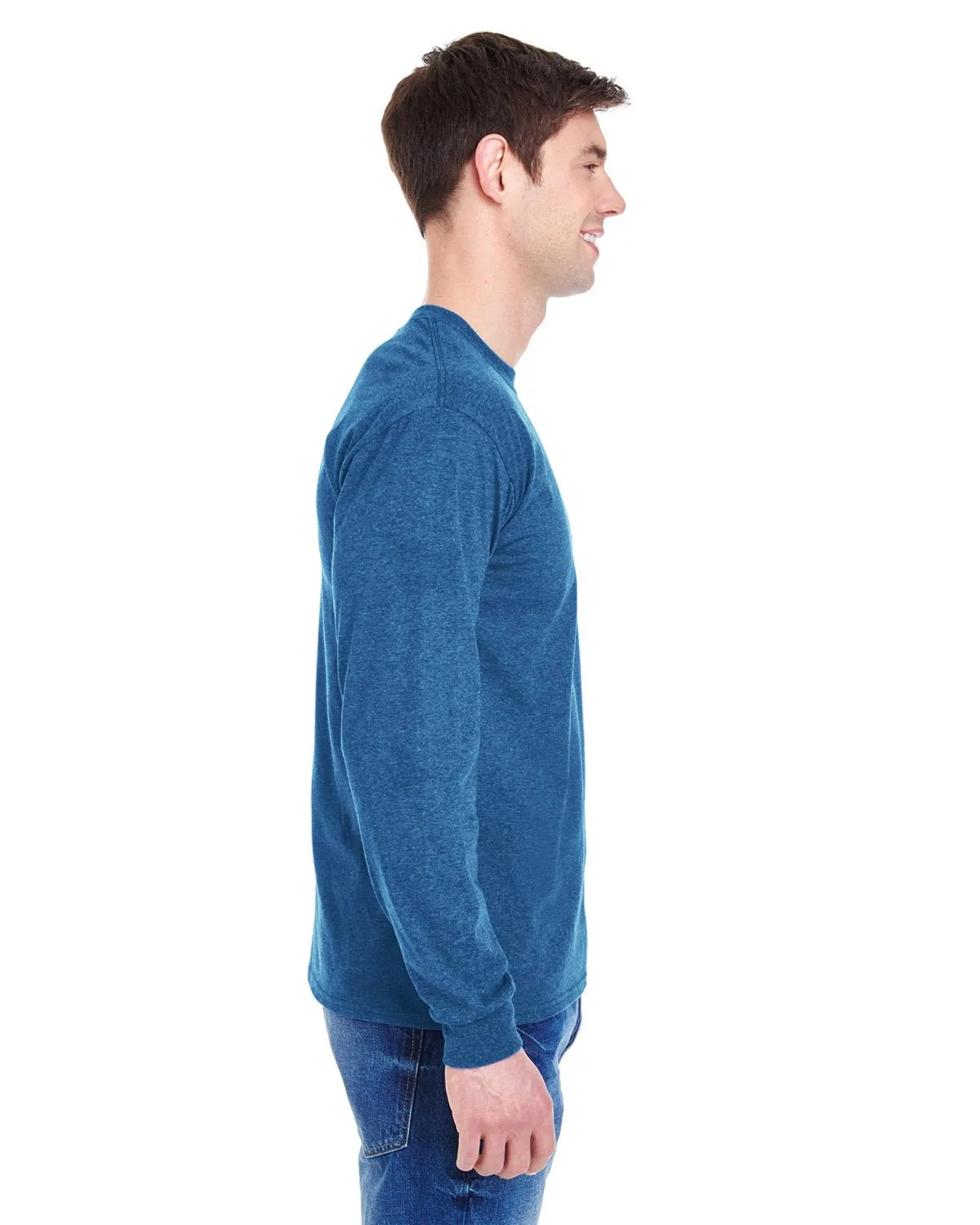 4930-Fruit of the Loom-RETRO HTHR ROYAL