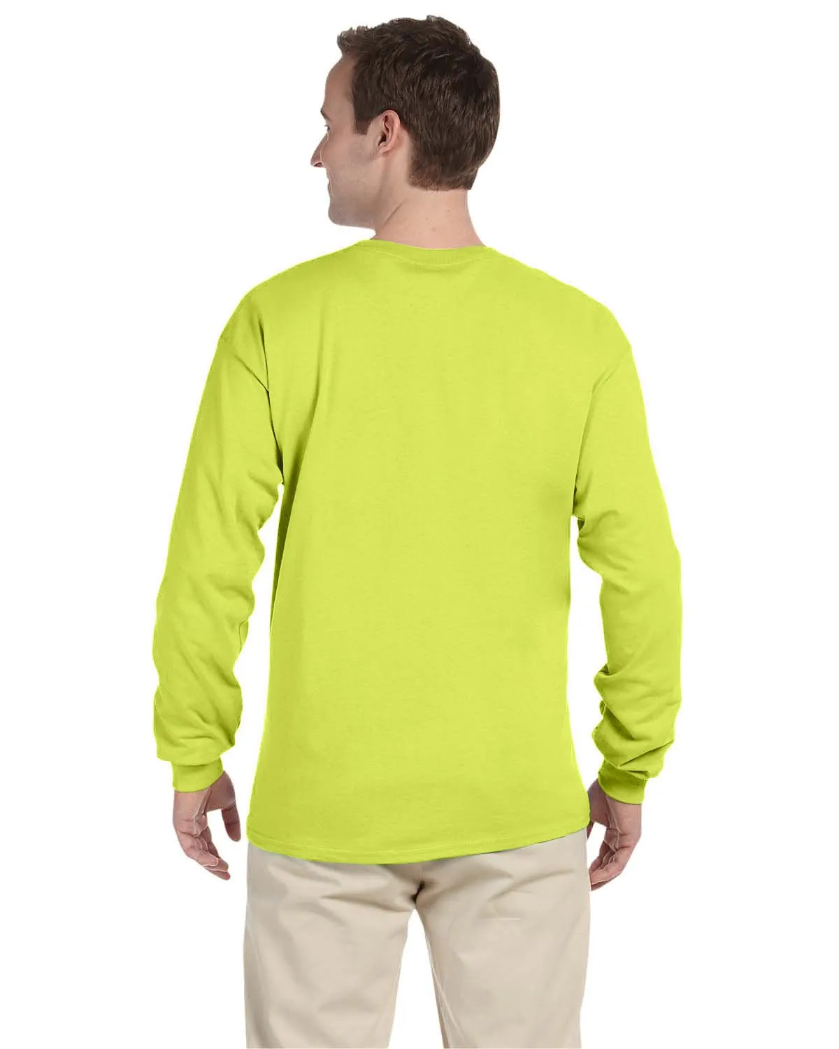 4930-Fruit of the Loom-SAFETY GREEN