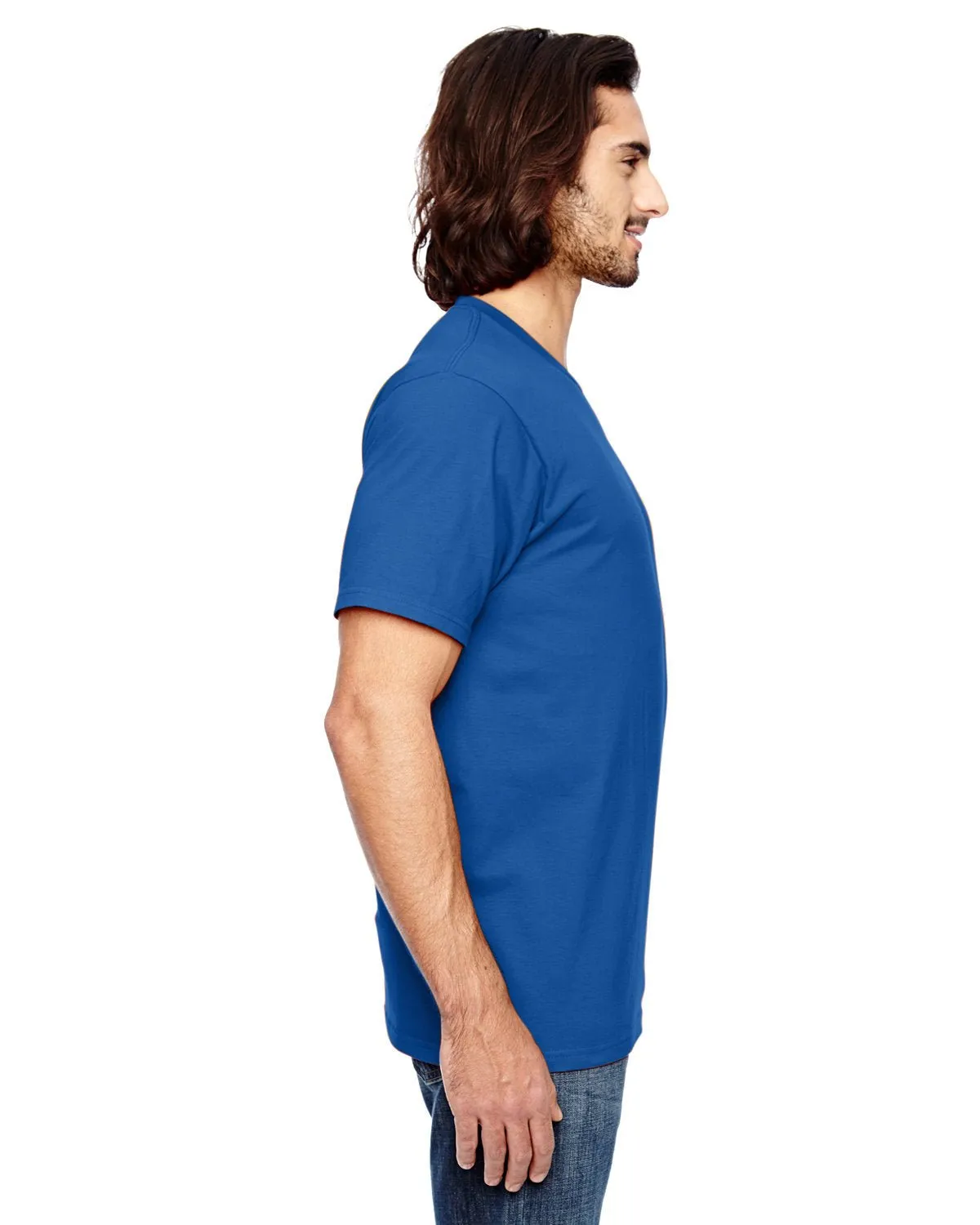 980-Gildan-NEON BLUE