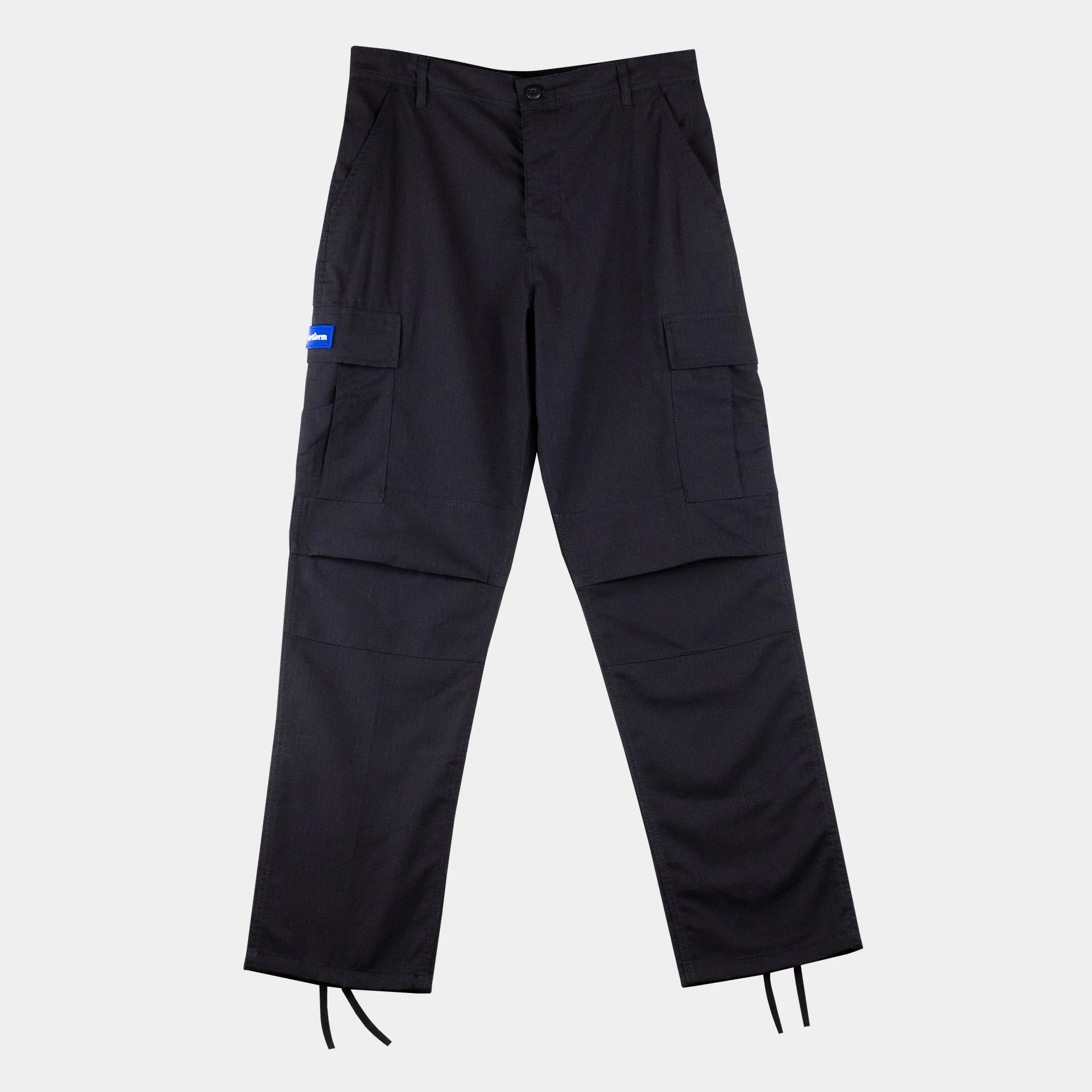 Artform Rip Stop Cargo Pants - Black Royals