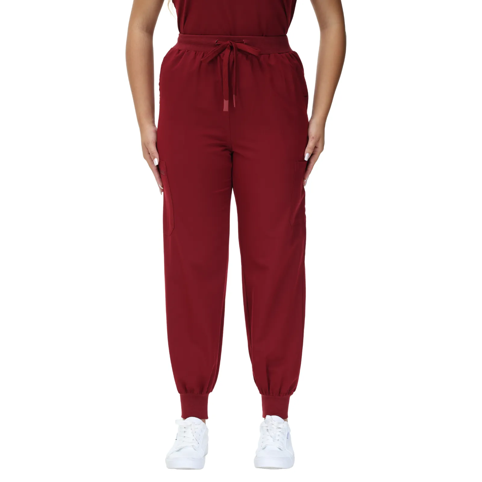 Barbara Eight-Pocket Jogger Scrub Pants