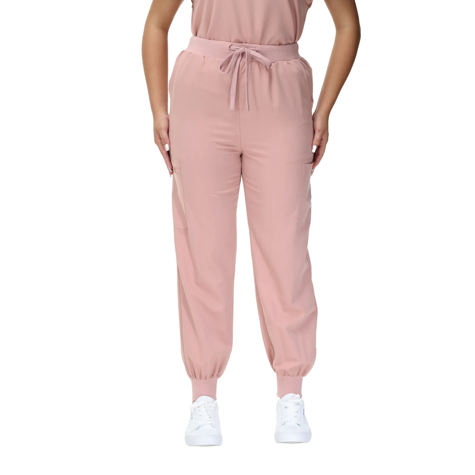 Barbara Eight-Pocket Jogger Scrub Pants