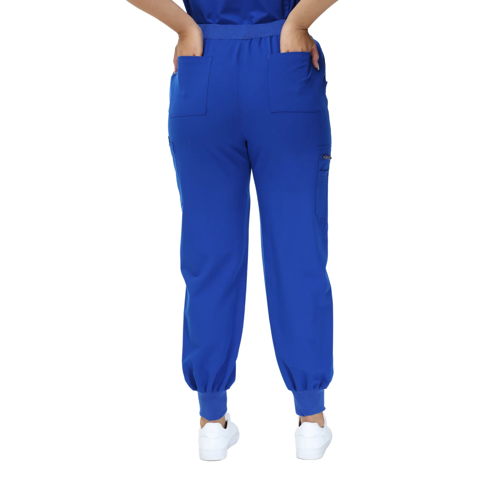 Barbara Eight-Pocket Jogger Scrub Pants