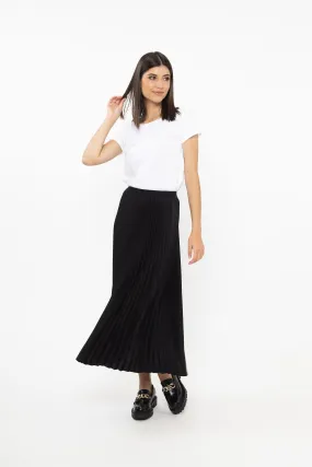 Billie the Label- Sunray Pleated Skirt- Black