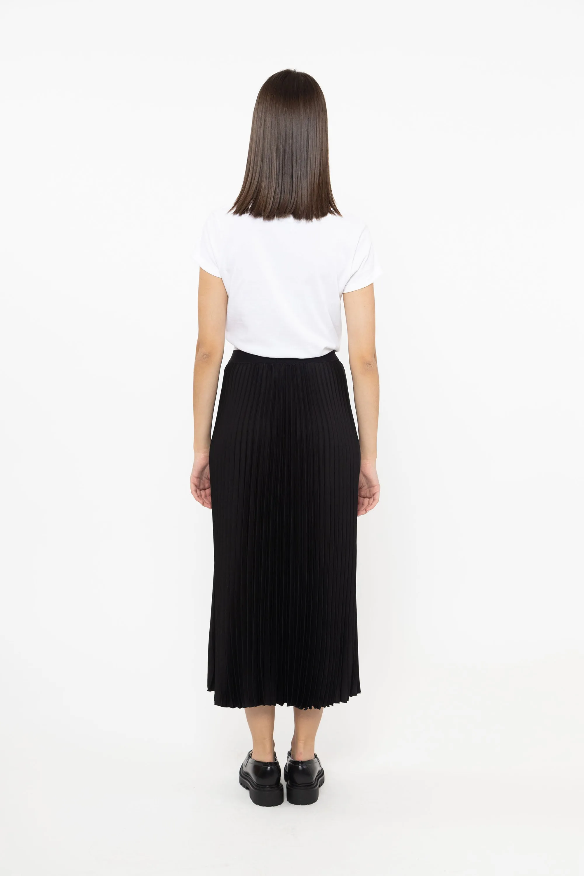 Billie the Label- Sunray Pleated Skirt- Black