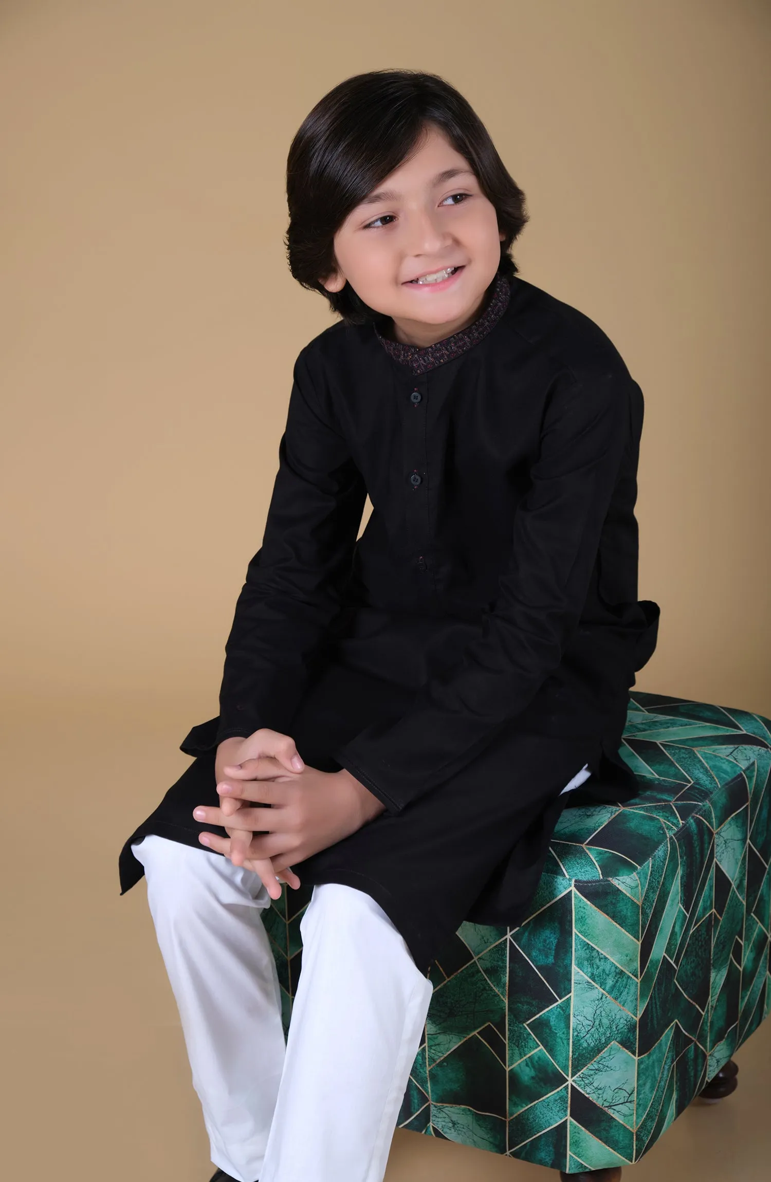 Black Kurta