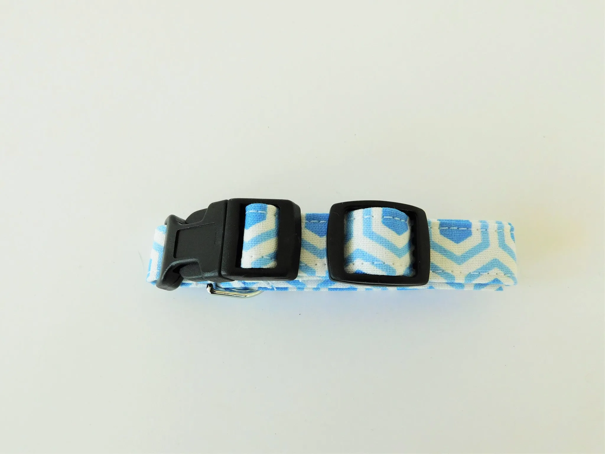 Blue Honeycomb Collar