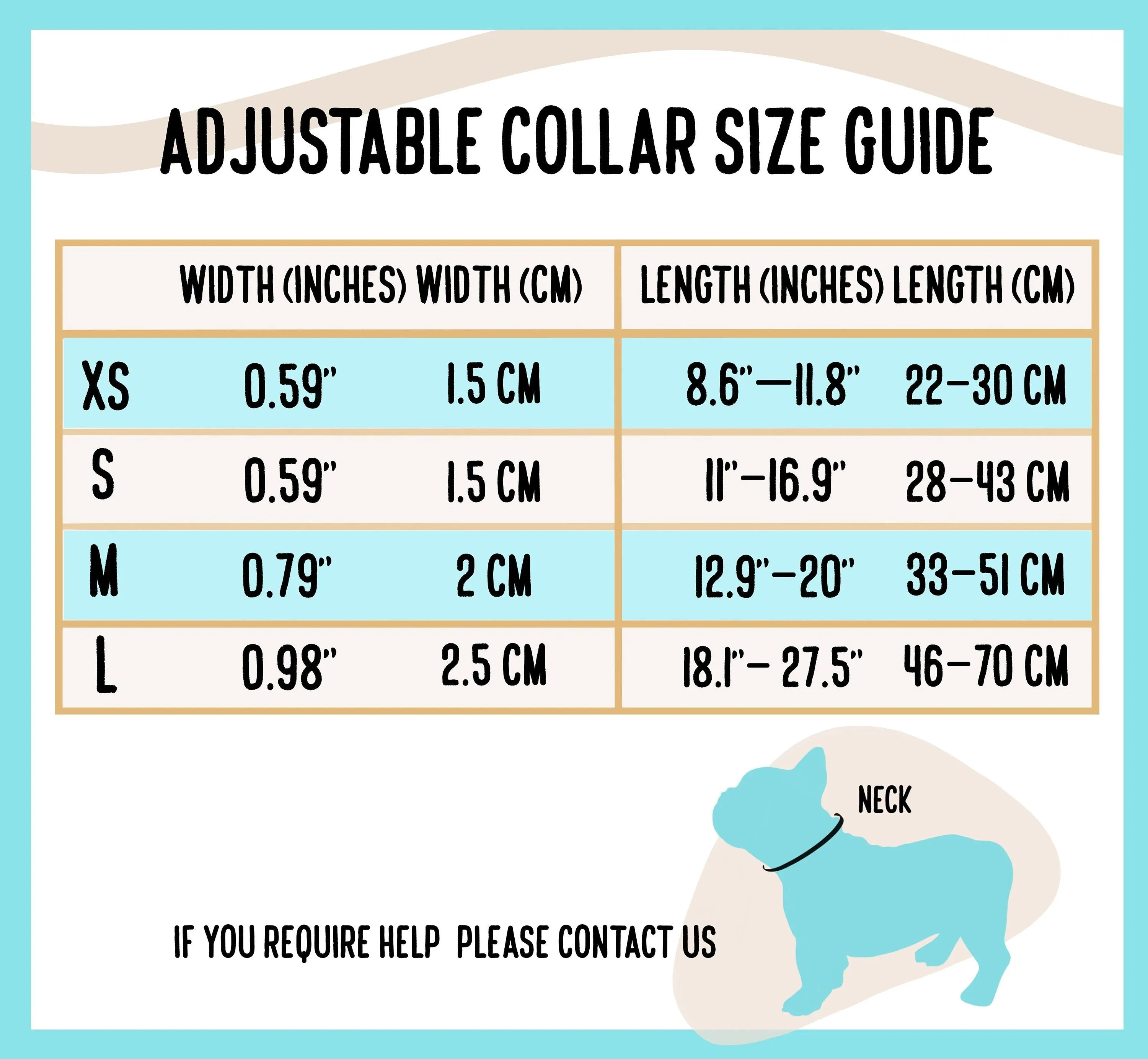 Border Collie Pattern Collar