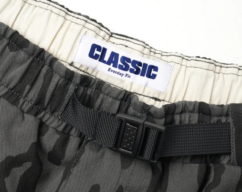 BUTTER GOODS BARK CAMO CARGO PANT BLACK