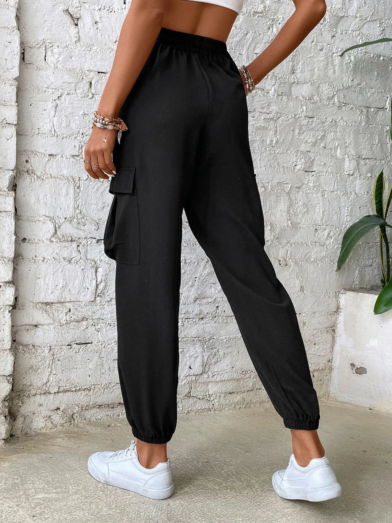Casual Regular Fit Plain Jogger