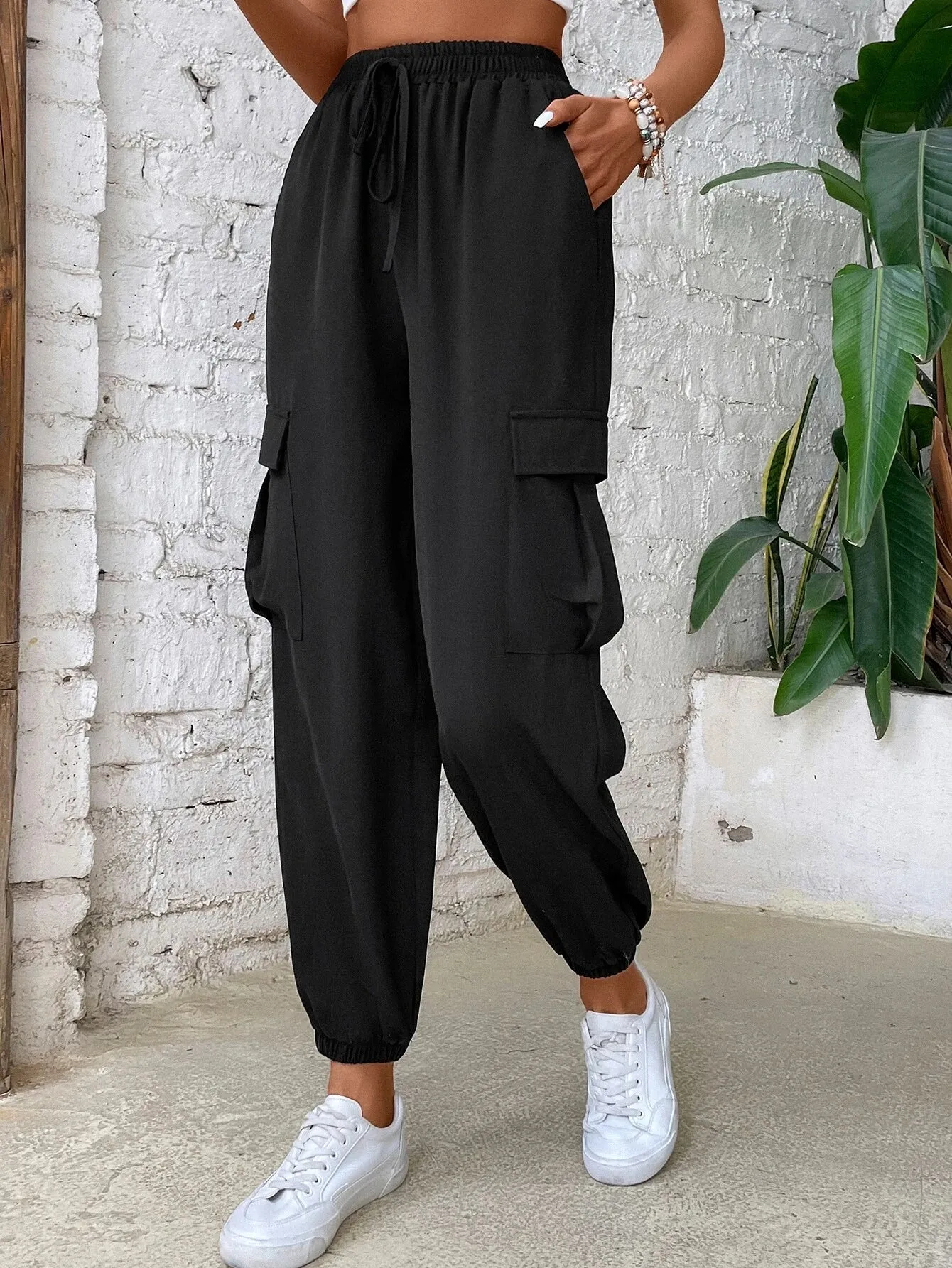 Casual Regular Fit Plain Jogger