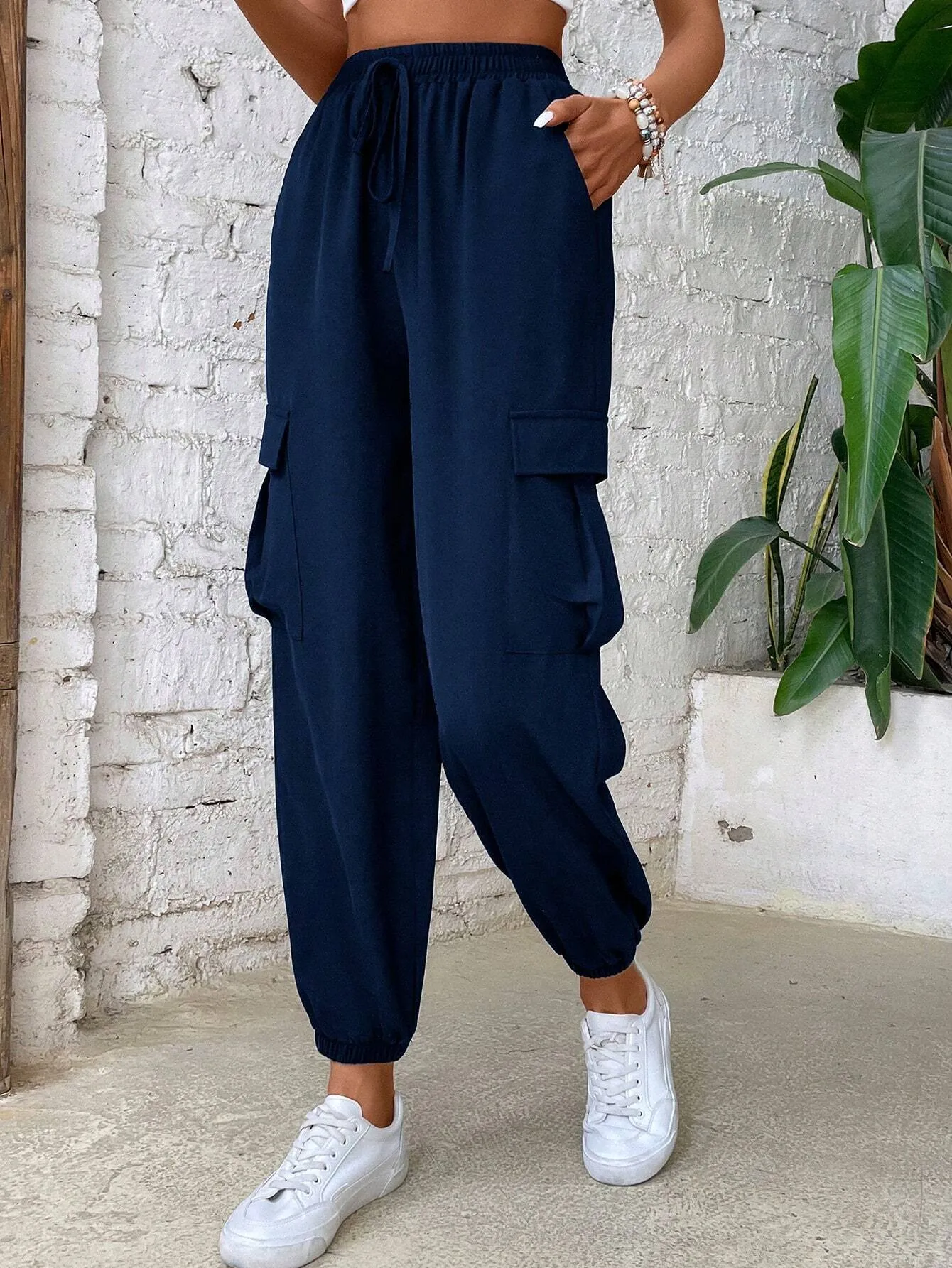 Casual Regular Fit Plain Jogger