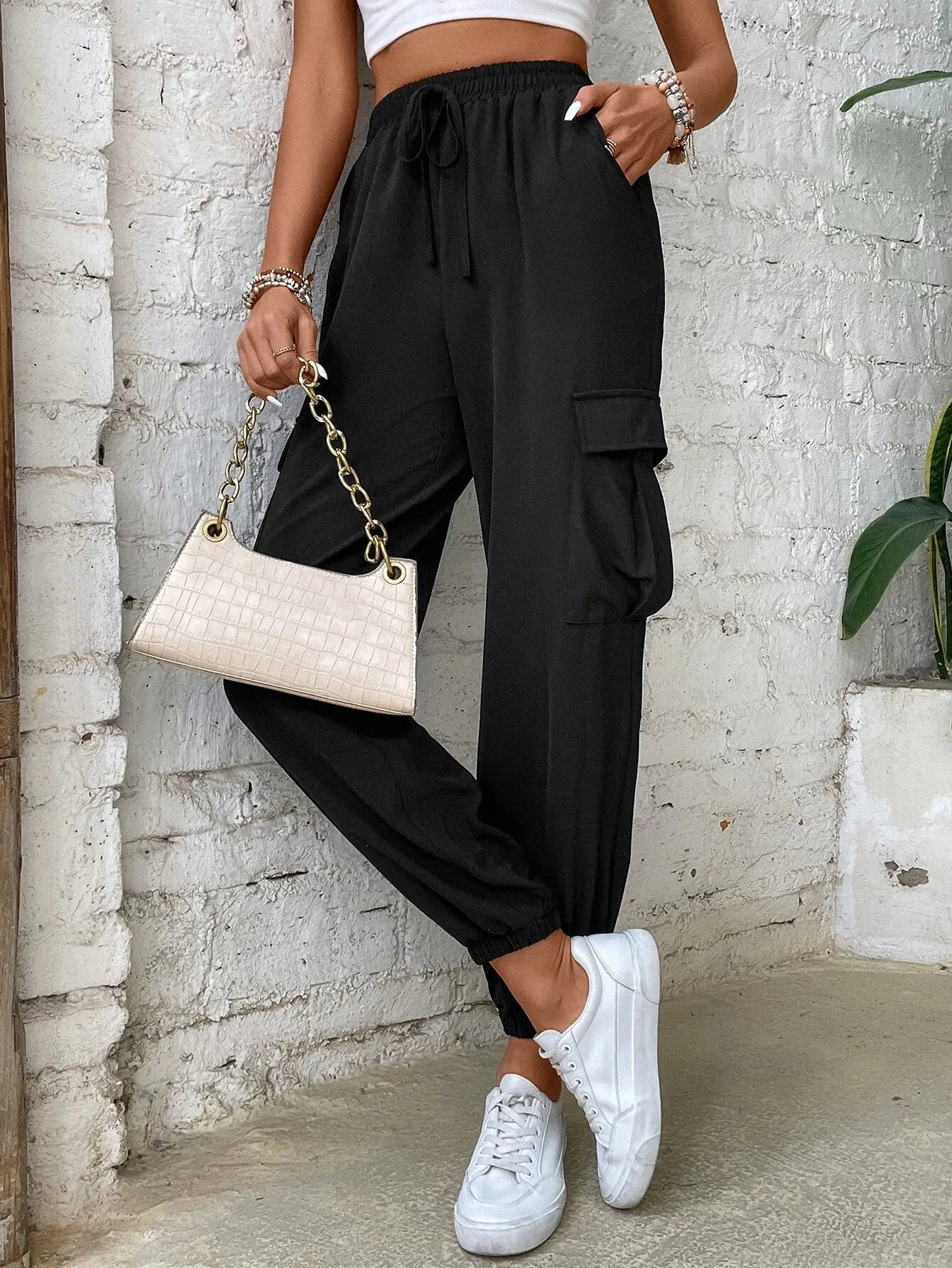 Casual Regular Fit Plain Jogger