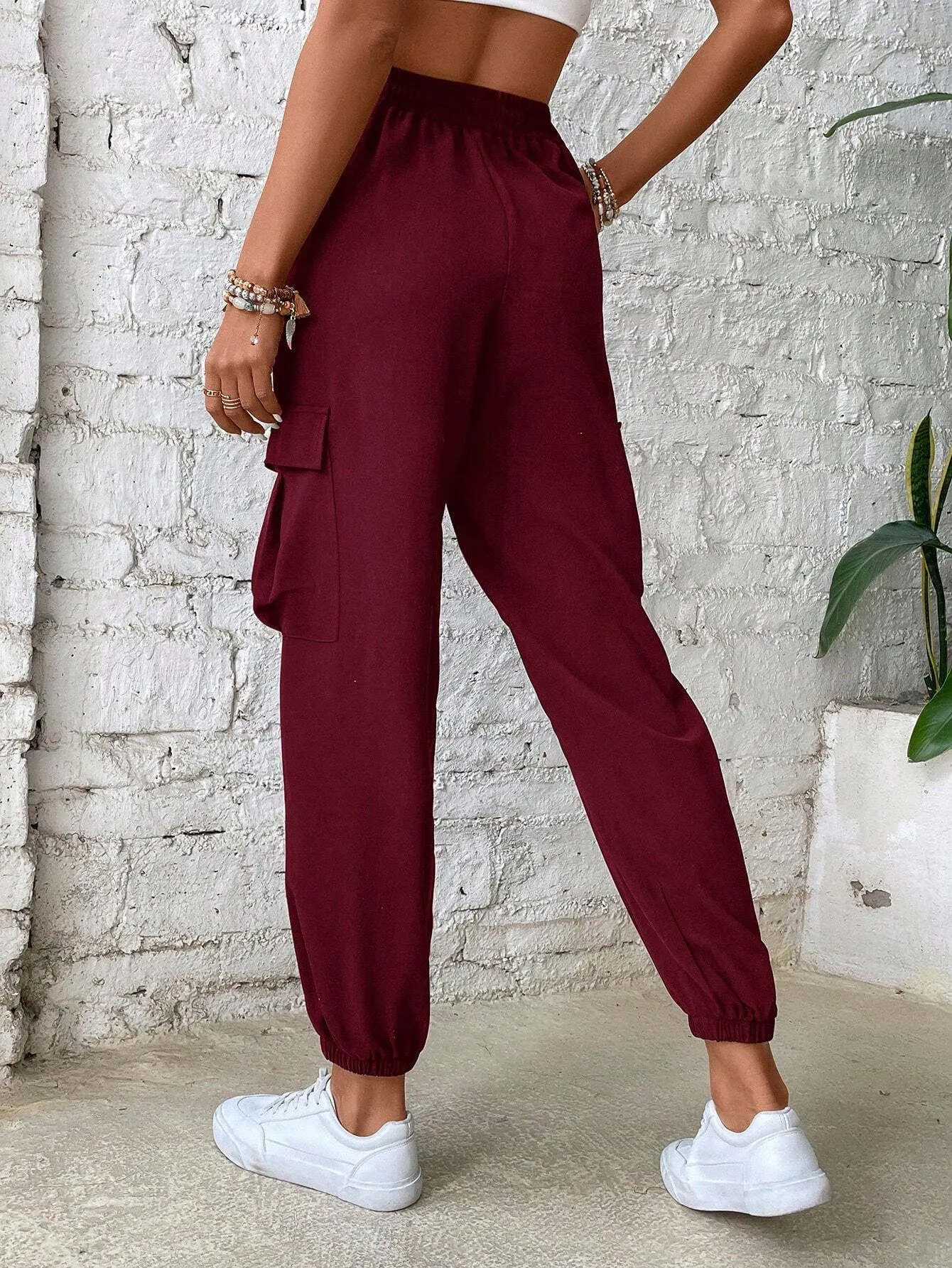 Casual Regular Fit Plain Jogger