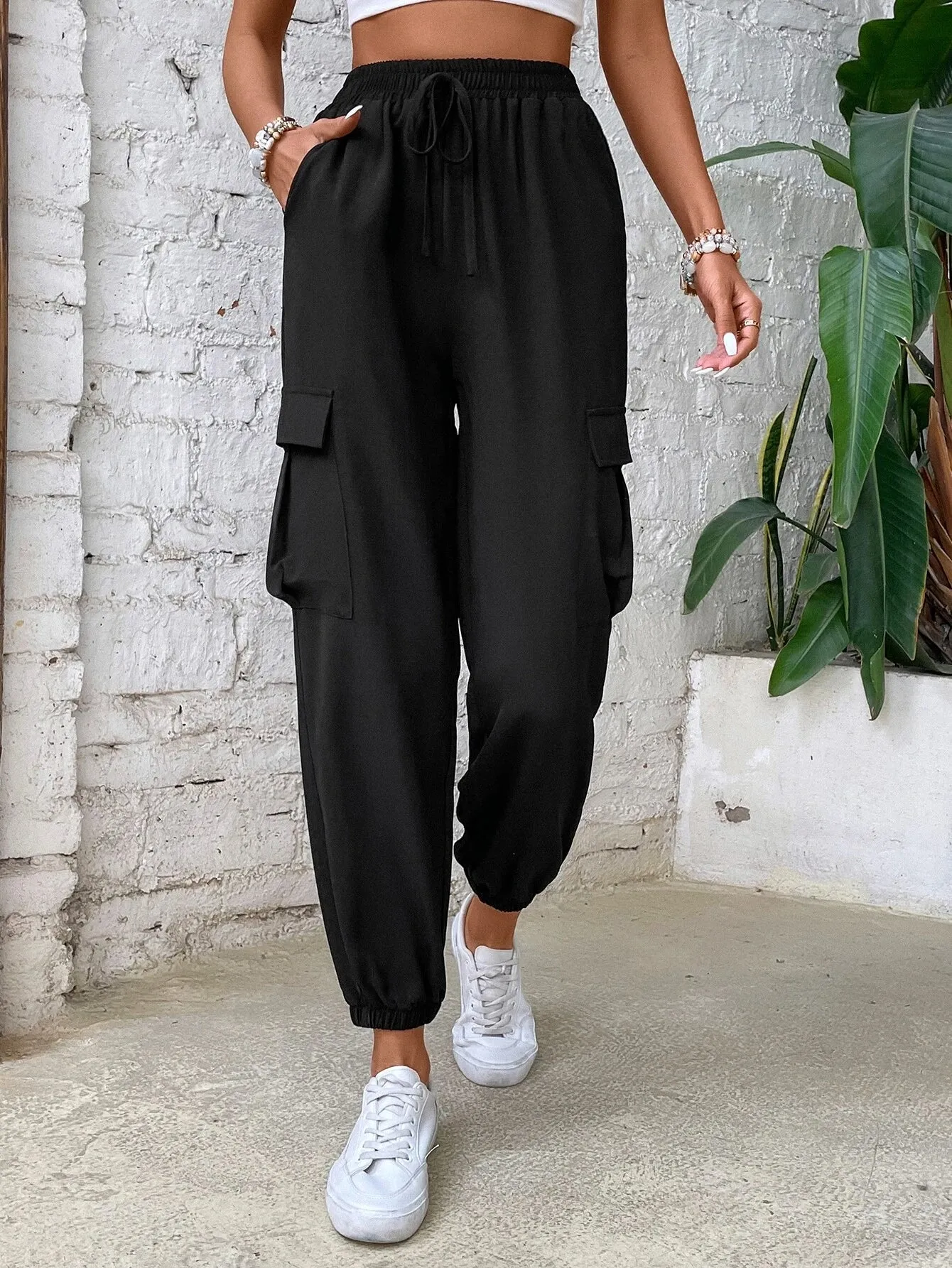Casual Regular Fit Plain Jogger