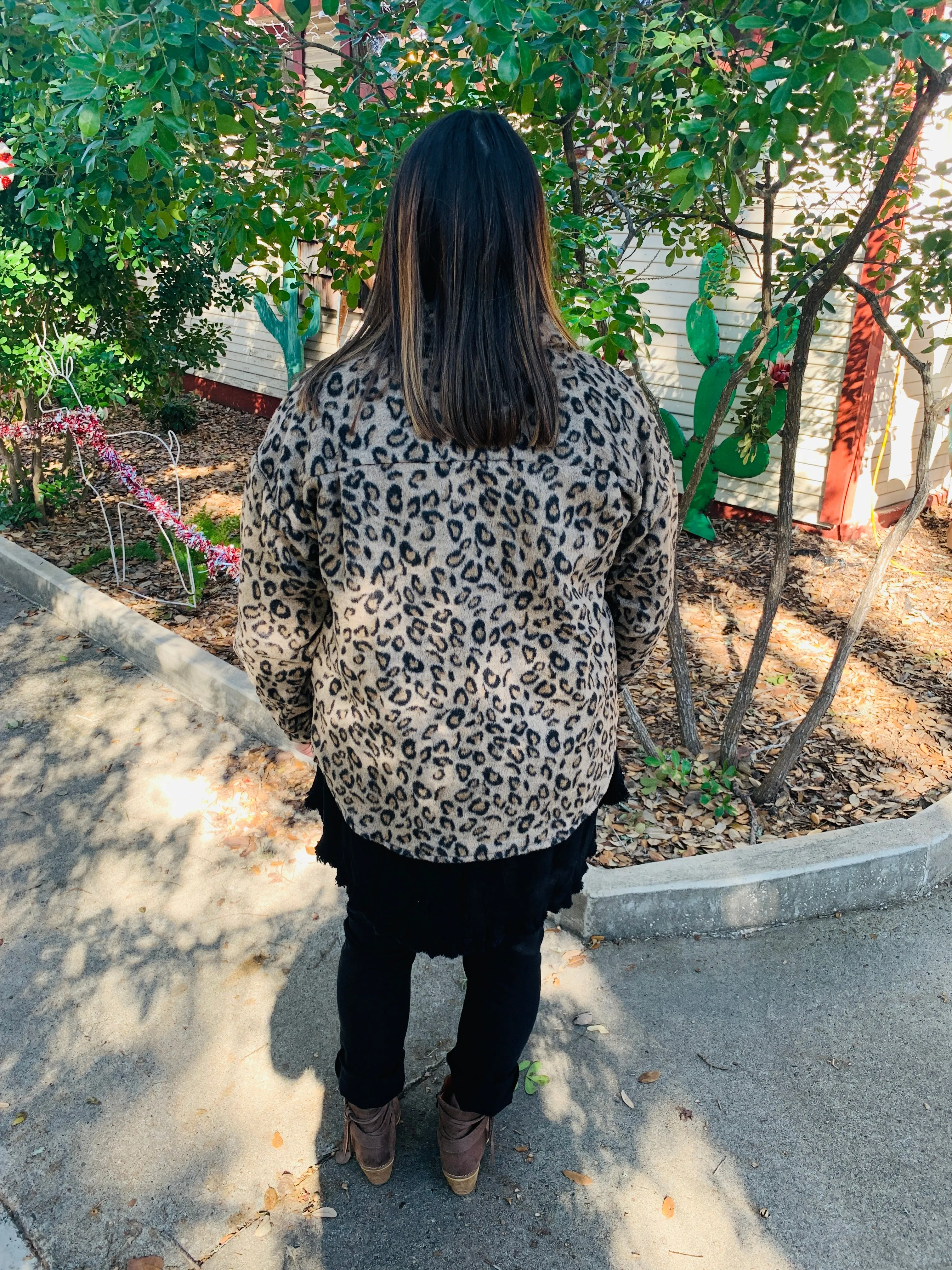 Cheetah Print Shacket