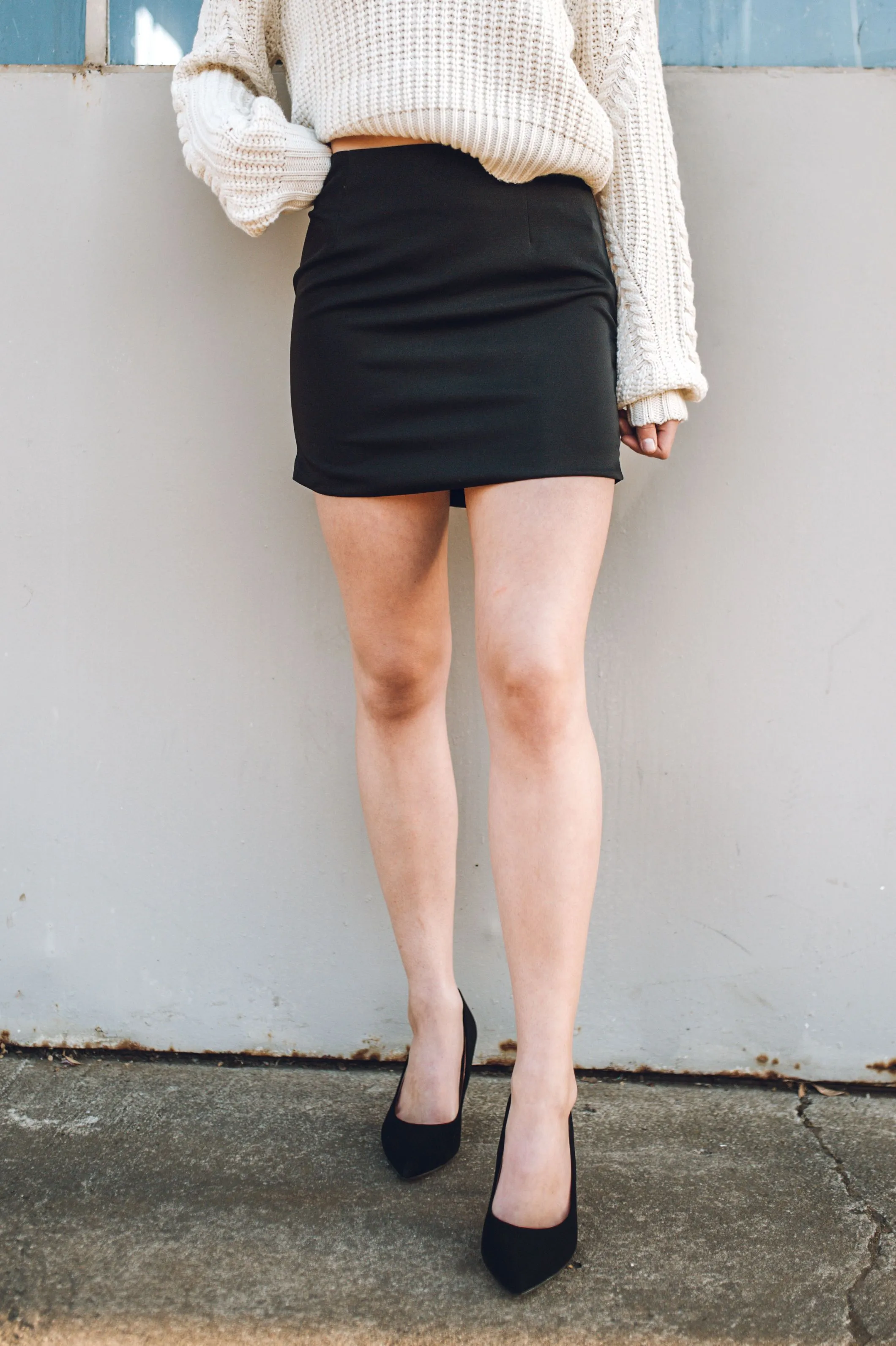 CLEARANCE - The Night Is Young Mini Skirt