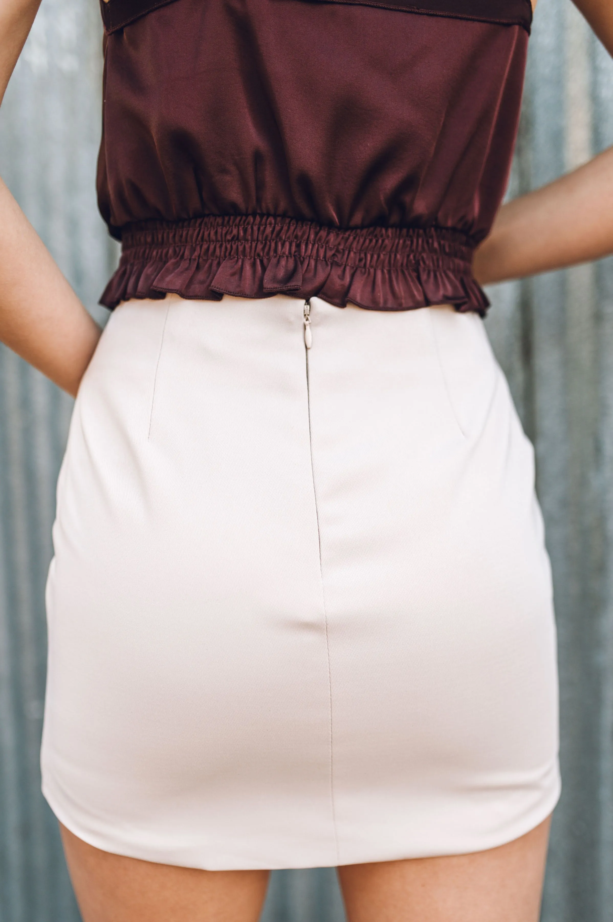 CLEARANCE - The Night Is Young Mini Skirt