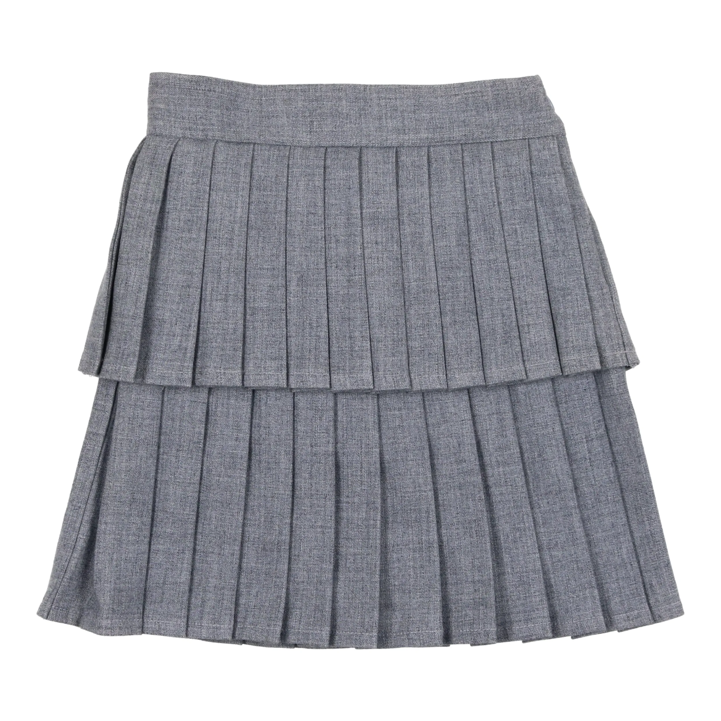 Coco Blanc Heathered Blue Skirt