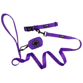 Collar Three Piece Bundle - Neon Purple
