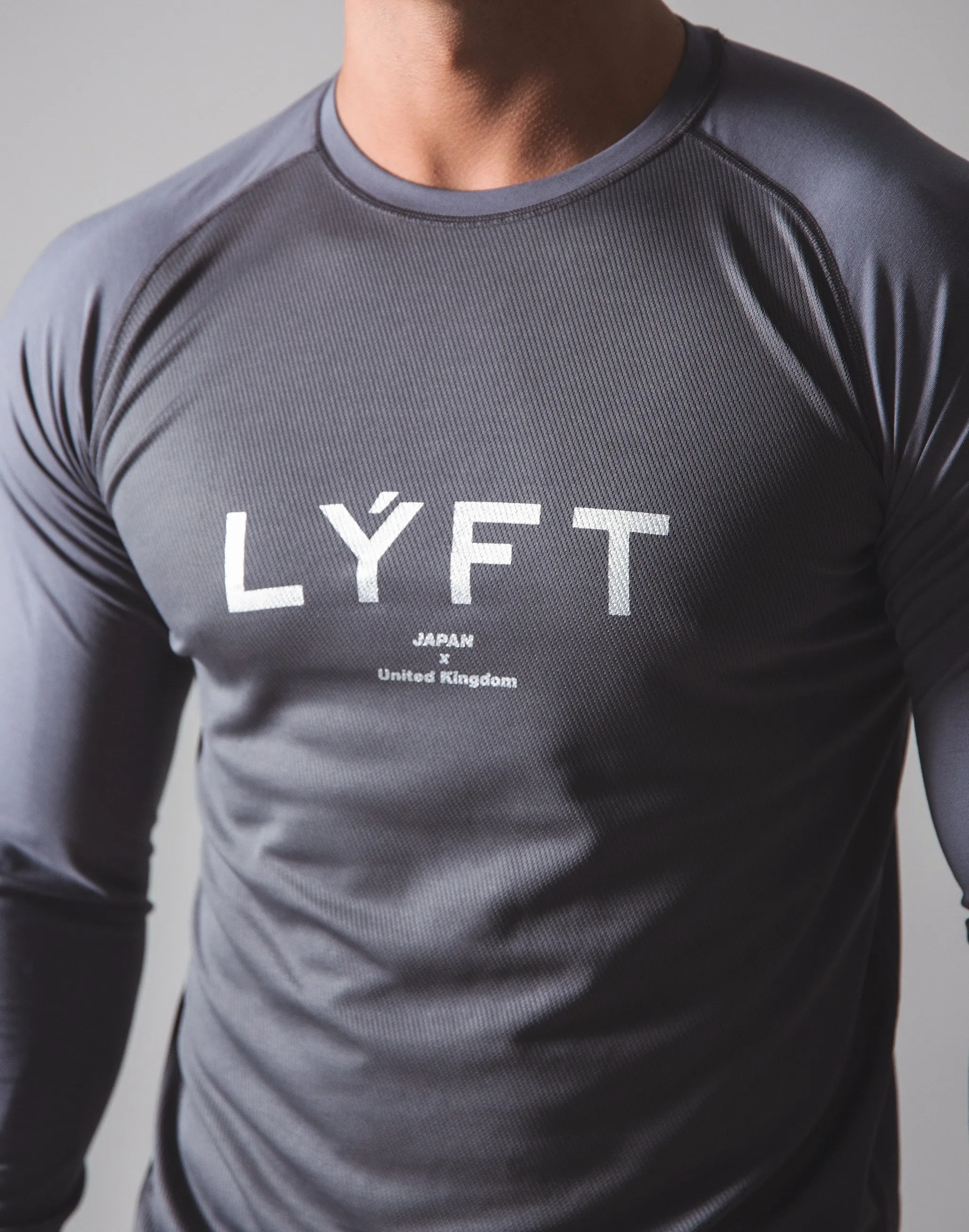 Combi Mesh Training Long Sleeve v2 - Grey
