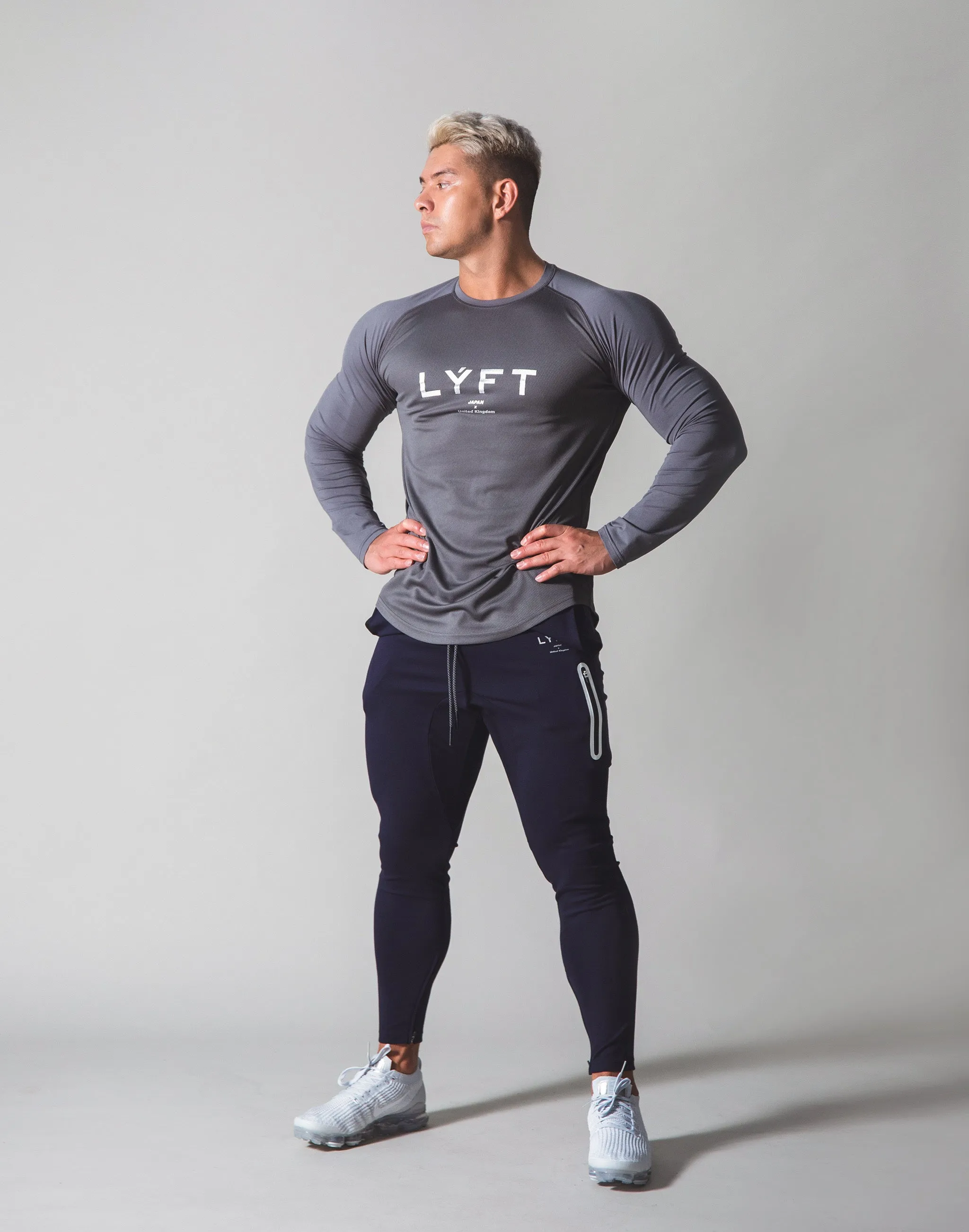 Combi Mesh Training Long Sleeve v2 - Grey