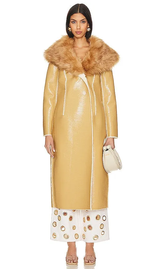Cult Gaia Elaine Jacket in Beige