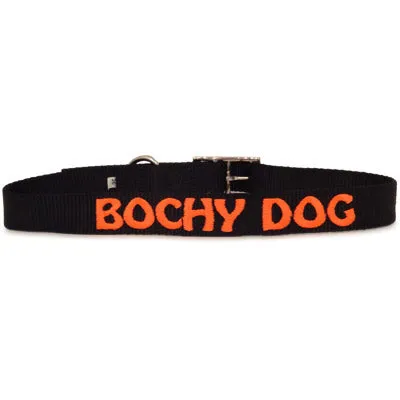 Custom Embroidered Dog Collar- personalized nylon collar- USA made