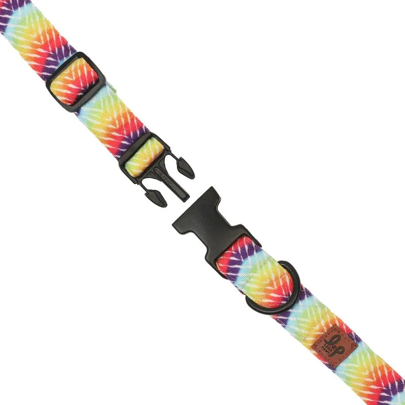 Dog Collar Neck Belt - Tie-dye
