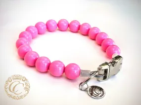 Dog collar Vivid Pink Maxi