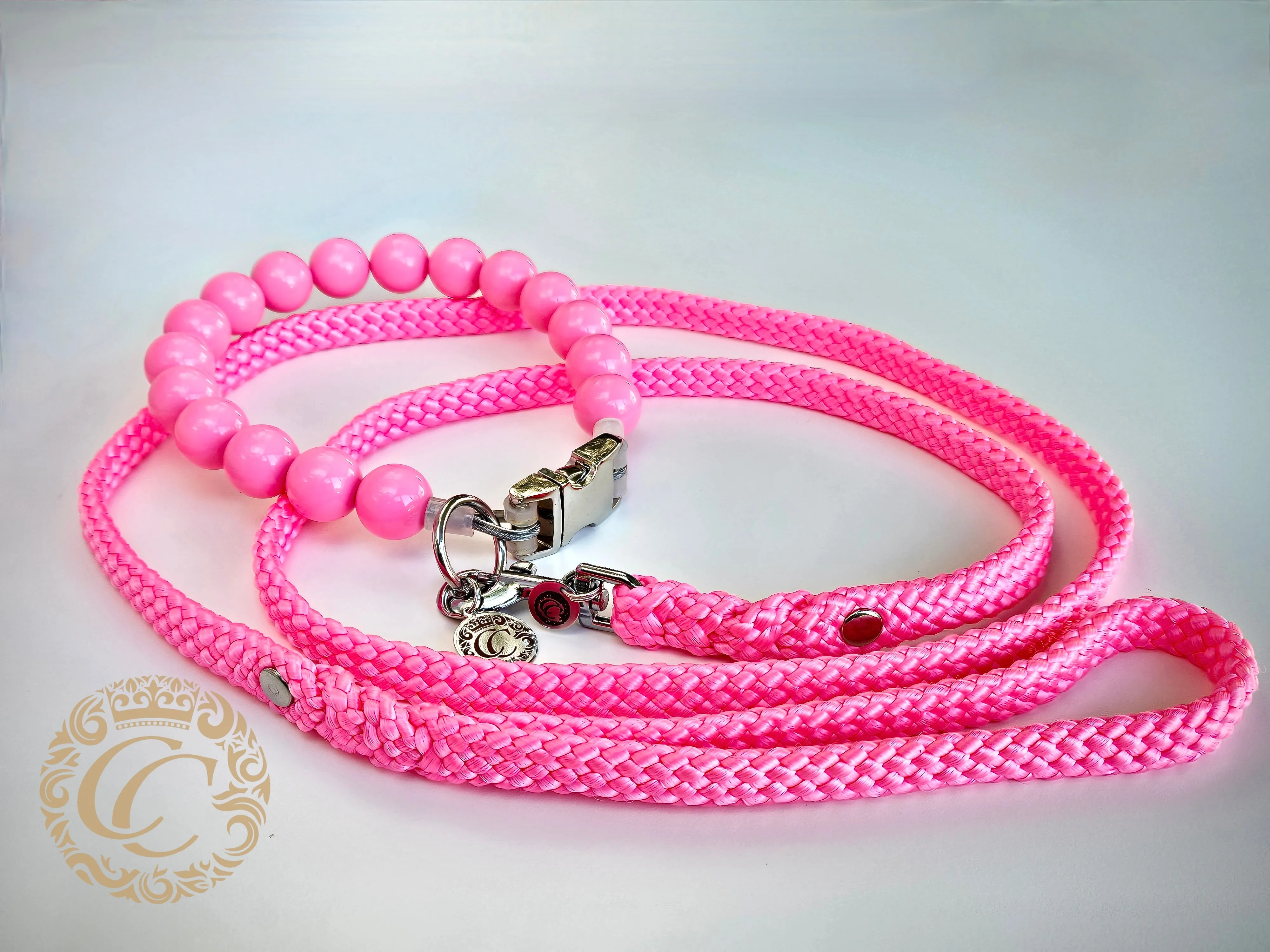 Dog collar Vivid Pink Maxi