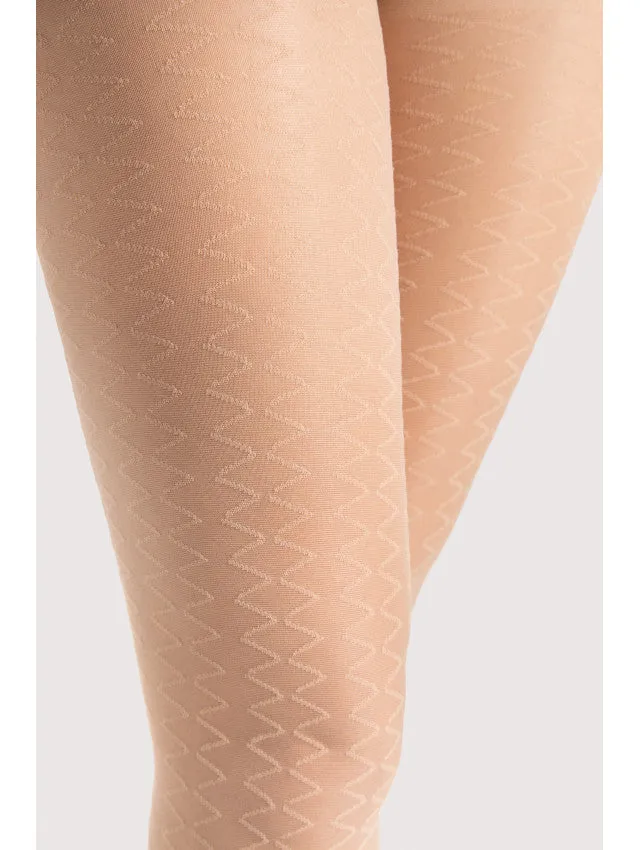 Fiore Step Up 15 Den Design Pantyhose