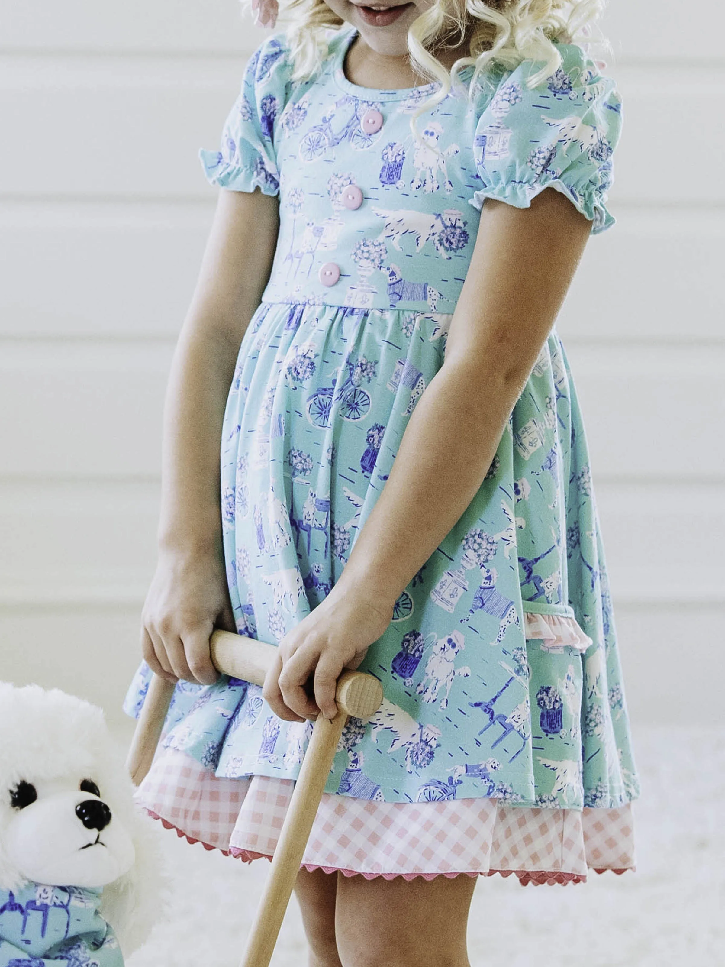 Flair Dress - Dogs in Paris