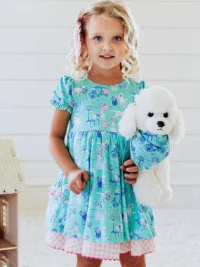 Flair Dress - Dogs in Paris