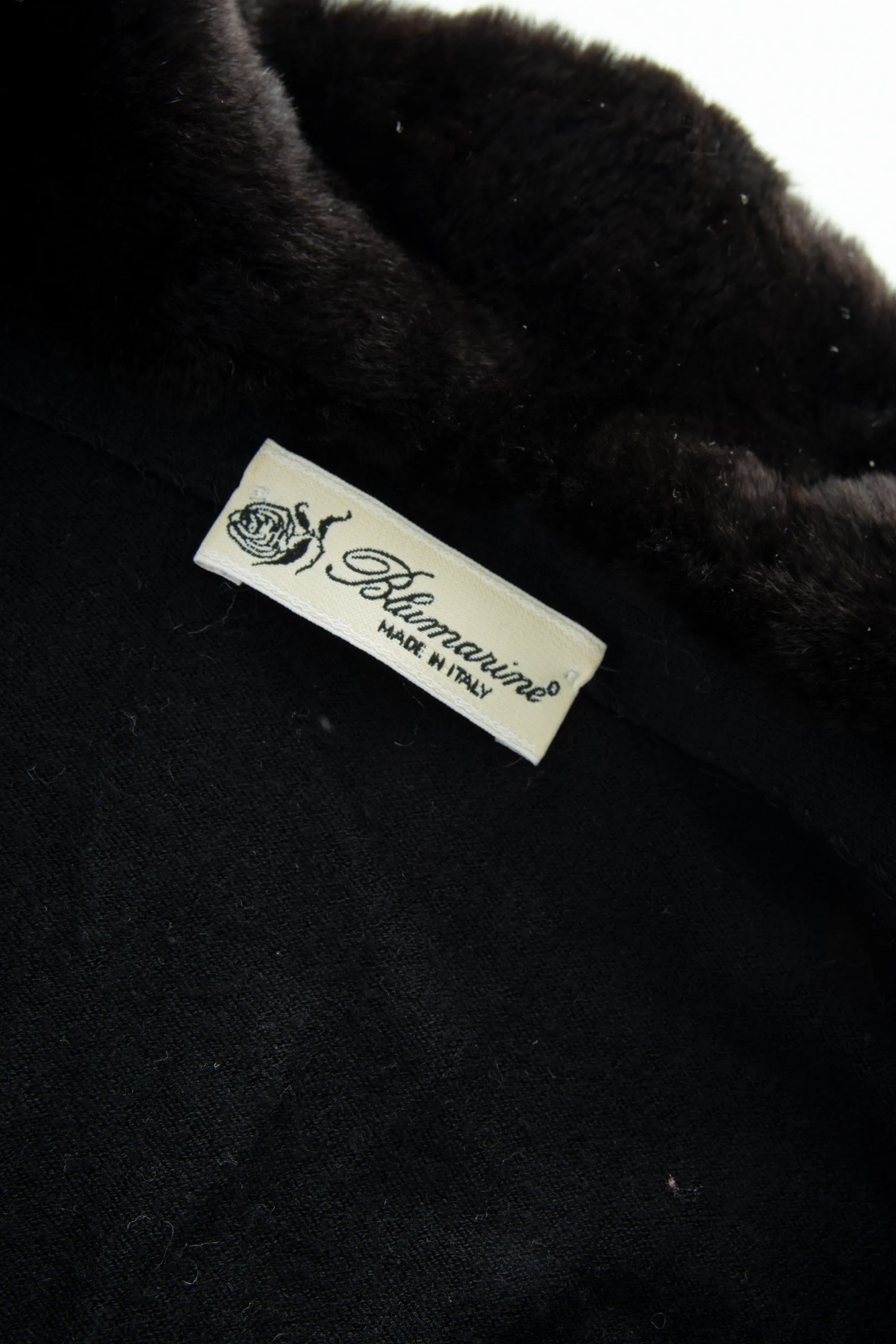 Fur Collar Rhinestone Cardigan