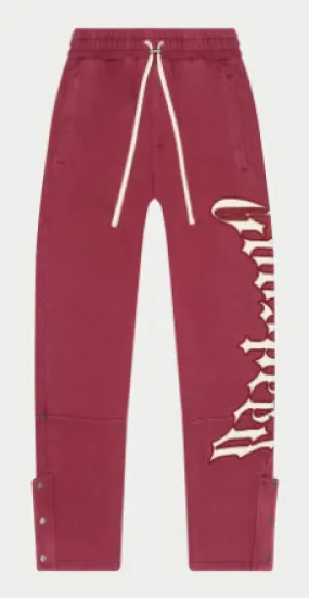 Godspeed OG Logo Sweatpants "Burgundy White"