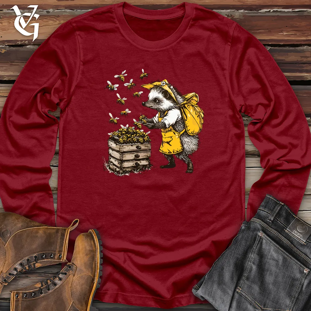 Hedgehog and Honey Bee Long Sleeve