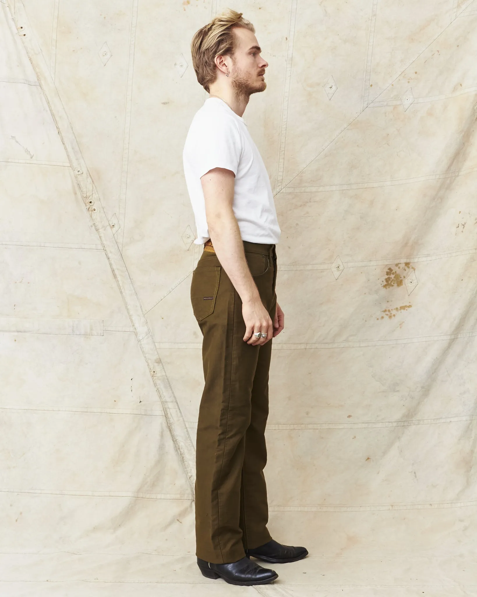 Indigofera Kirk Jeans Bedford Dark Olive