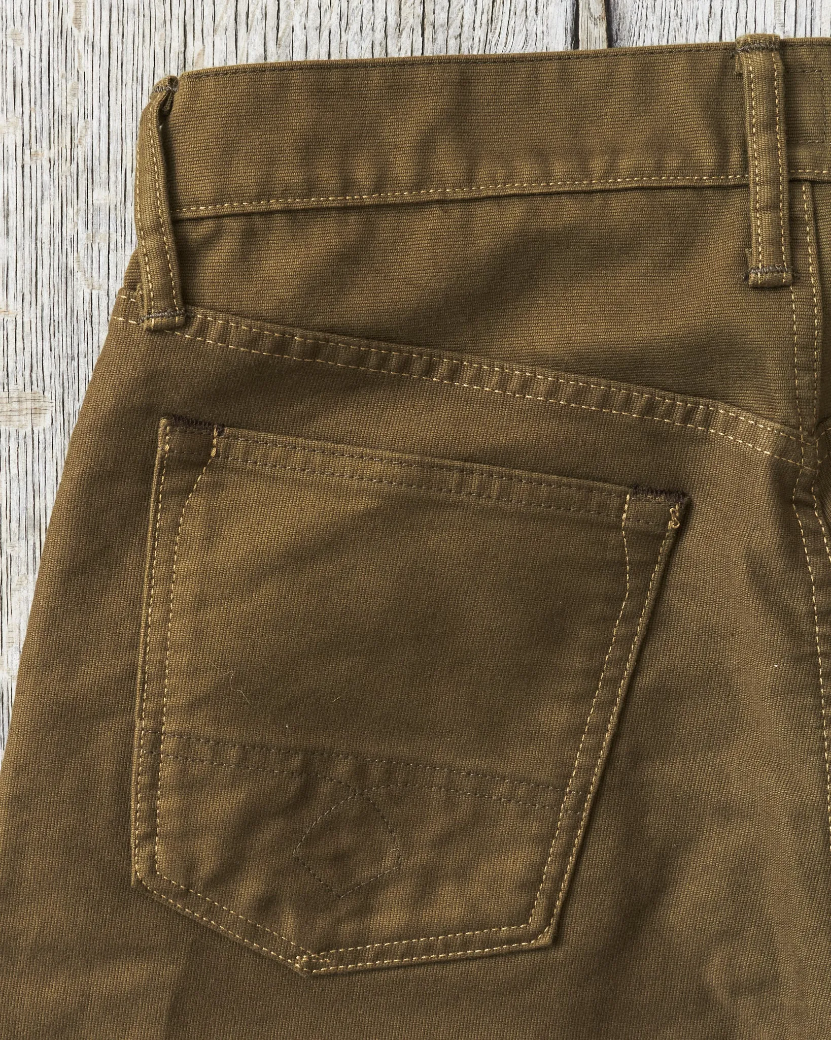 Indigofera Kirk Jeans Bedford Dark Olive