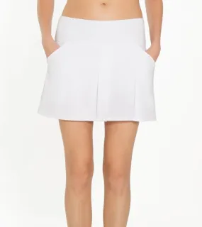 Iphorm Pleated 15 Inch Skirt White