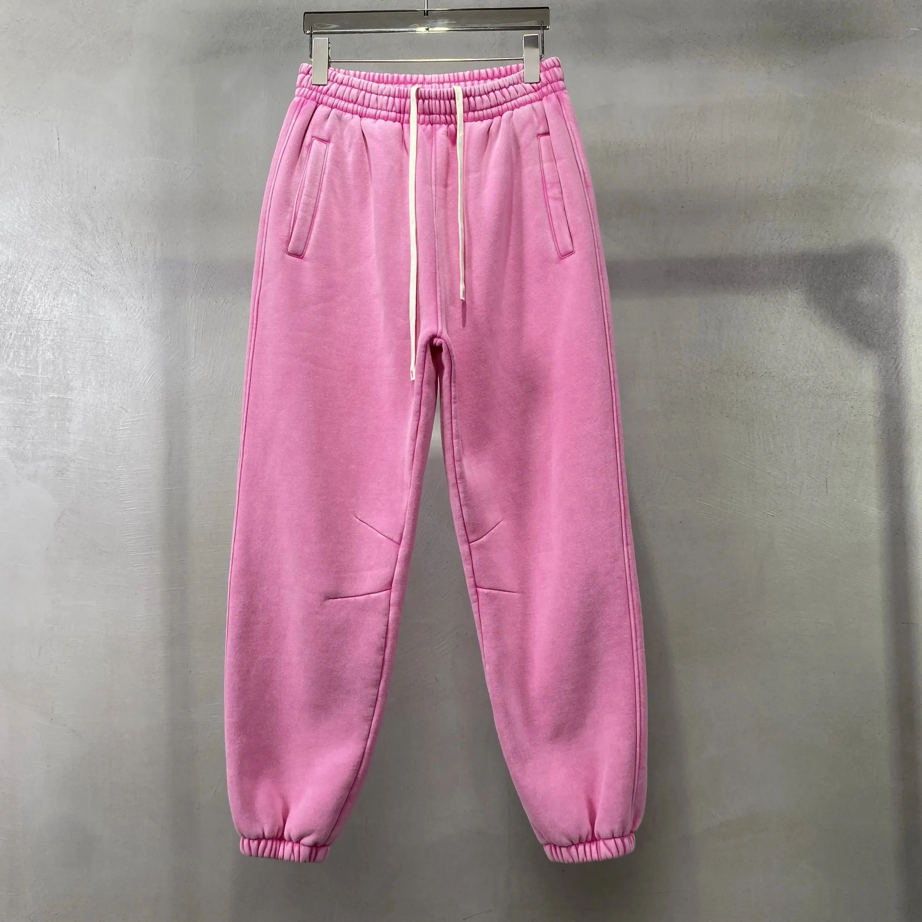 Jacyee Vintage Wash Fleece Jogger Sweatpants