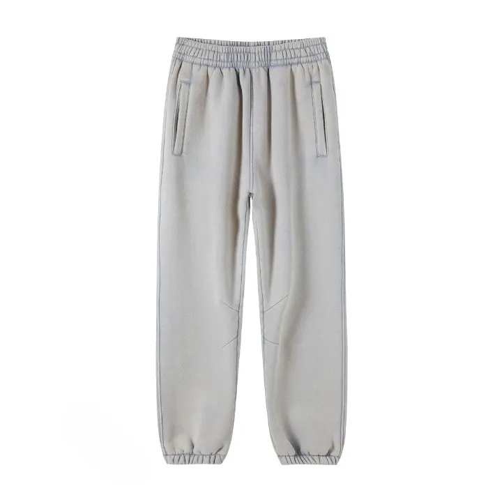Jacyee Vintage Wash Fleece Jogger Sweatpants