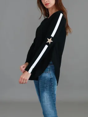 Junee Curved Hem T Shirt