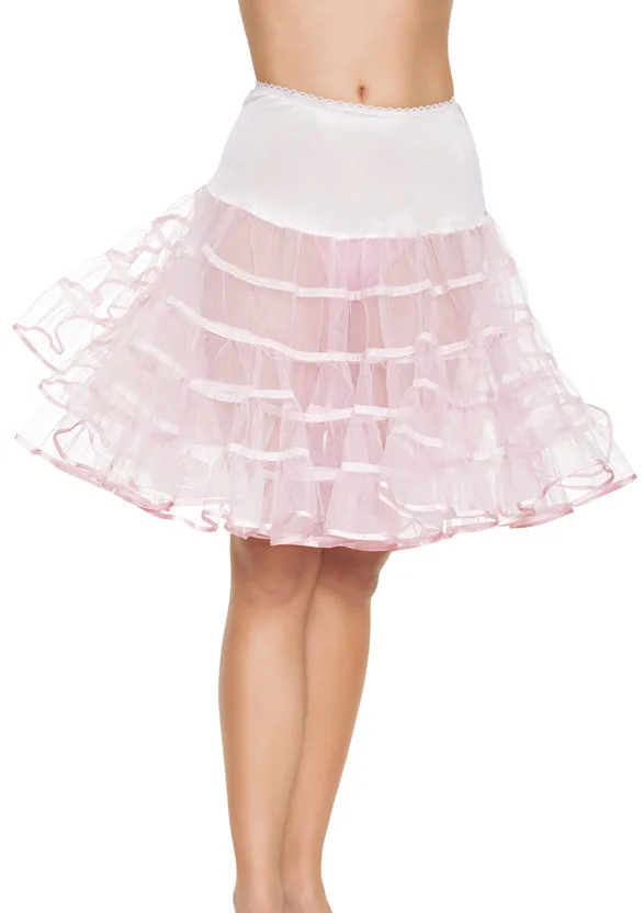 Knee-Length Layered Petticoat