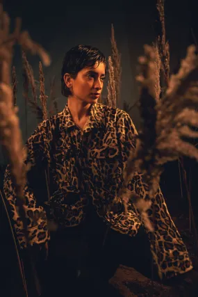 Leopard Faux Fur Jacket