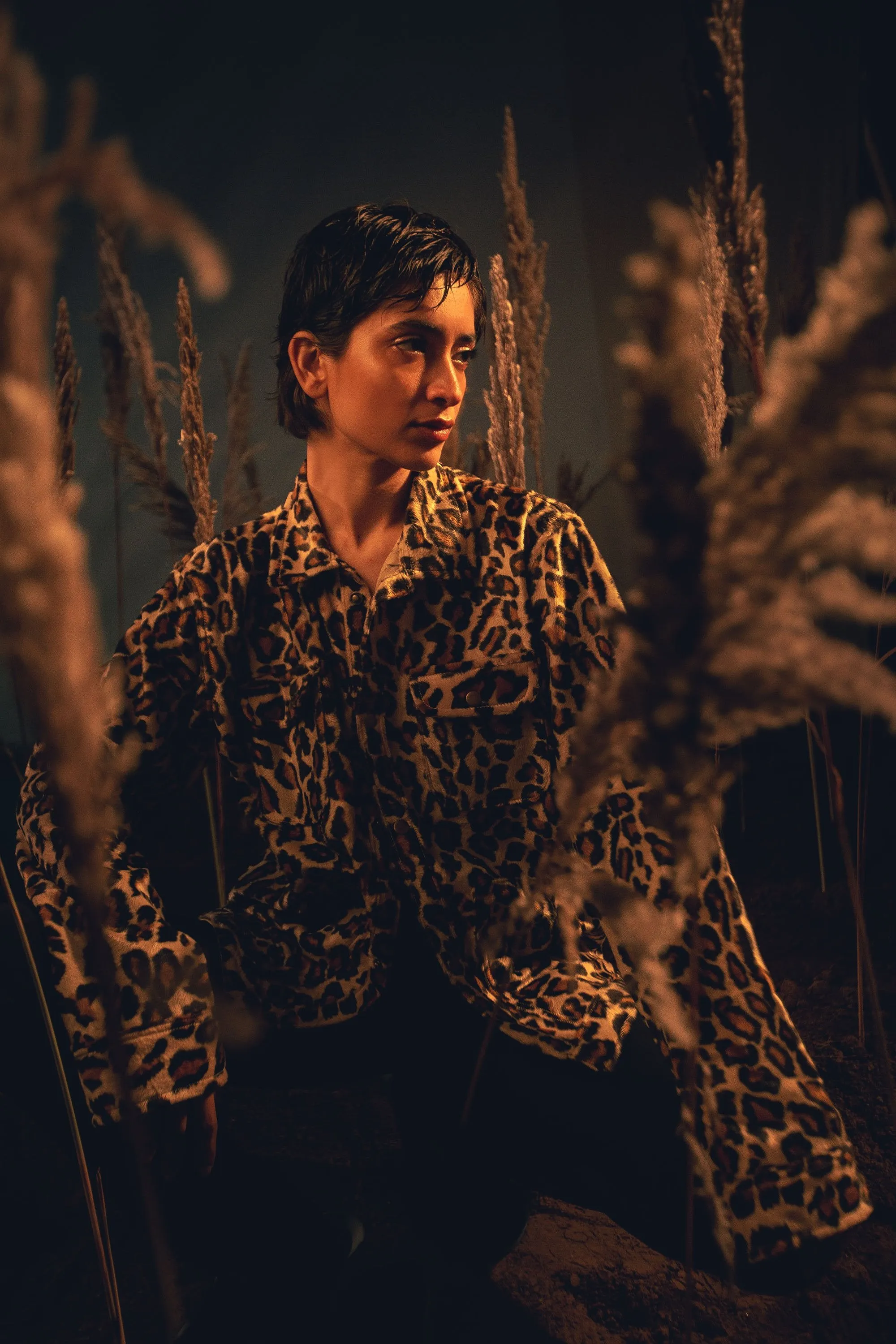 Leopard Faux Fur Jacket